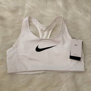 NIKE Victory High Support Sports Bra in White Sz LARGE